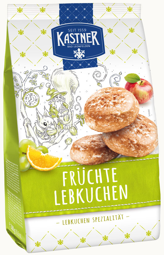 Früchtelebkuchen Beutel