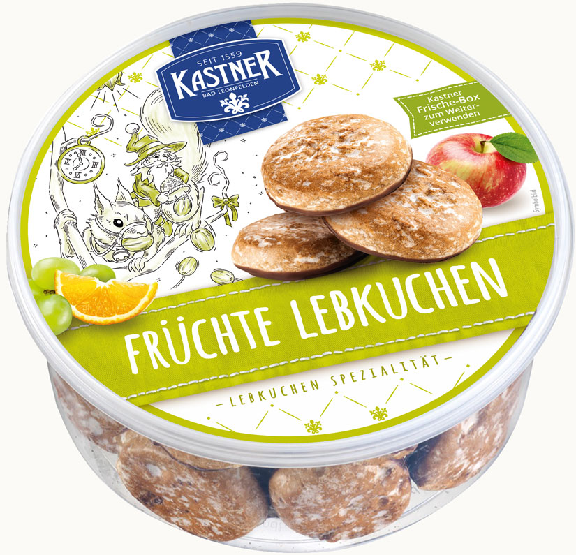 Früchtelebkuchen Dose